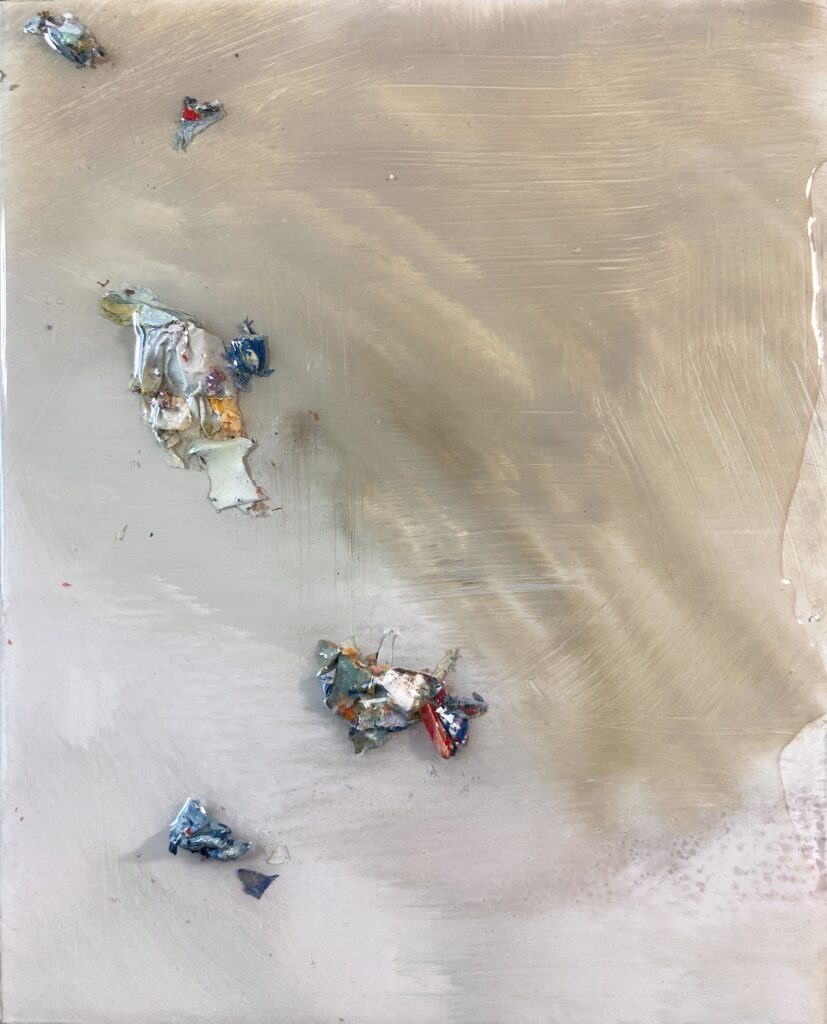 Abstract work by Jodee Clifford. Human Paint Forms. Mixed Media on Wood, 8x10"
Untitled 
